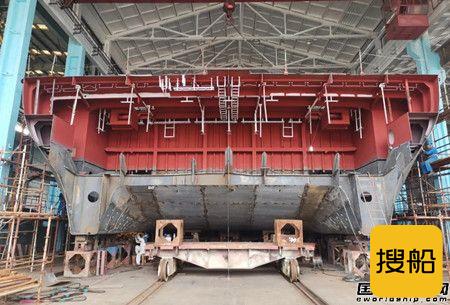 中船广西7月份完成16个大节点生产热潮持续高涨