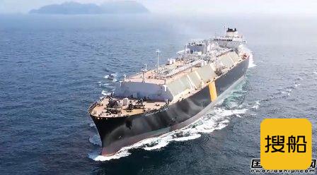 现代三湖重工交付日本邮船一艘17.4万方LNG船