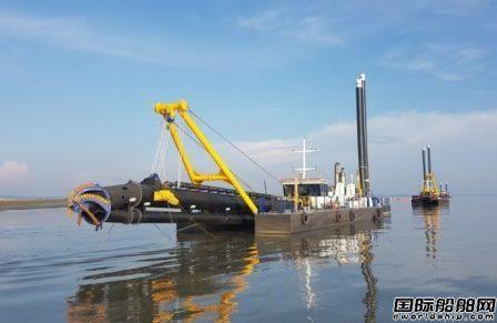 达门船厂获巴拉圭一艘模块化绞吸式挖泥船