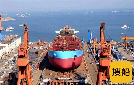 大船集团交付马士基油轮第2艘11.5万吨油船