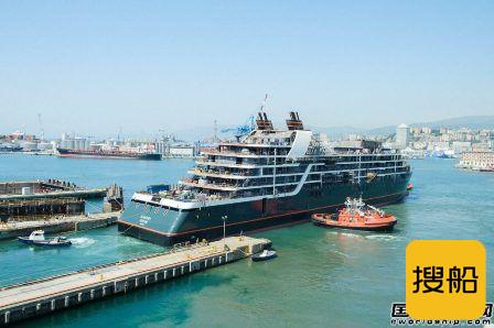 世邦邮轮超豪华探险邮船seabournventure号出坞