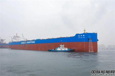 北船重工21万吨散货船3号船海试