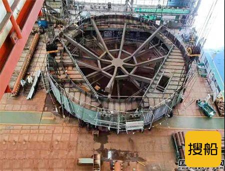 启东中远海运海工自升式风电安装船N966项目建造纪实