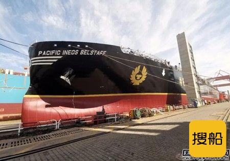 全球首艘！江南造船自主研发B型舱VLEC首制船下水