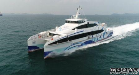 Perkins为新加坡Majestic公司3艘新造高速渡轮提供辅助动力