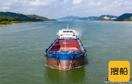 中船广西两艘“绿色珠江”工程LNG动力首制船完成试航