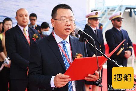 江南造船交付达飞首艘15000TEU双燃料集装箱船,