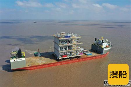 启东中远海运海工交付ARCTIC LNG 2项目首个工艺模块