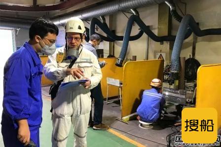 广船国际自主研制首个液化天然气储存罐体完工,