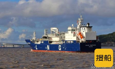 南通中集太平洋海工交付首艘7500方LNG运输加注船