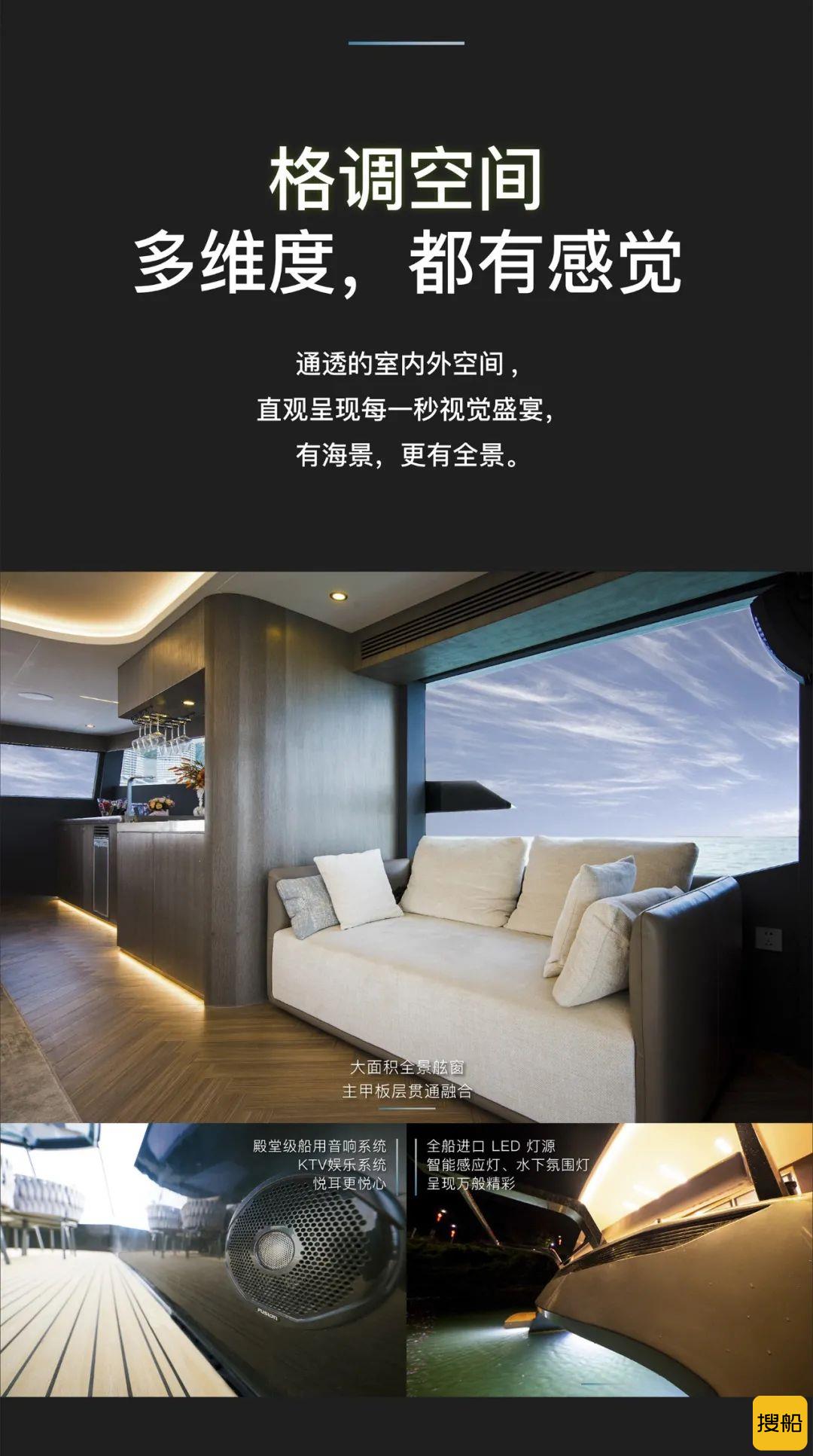 订单不断!全新莫阿娜双体动力艇CITI 55,