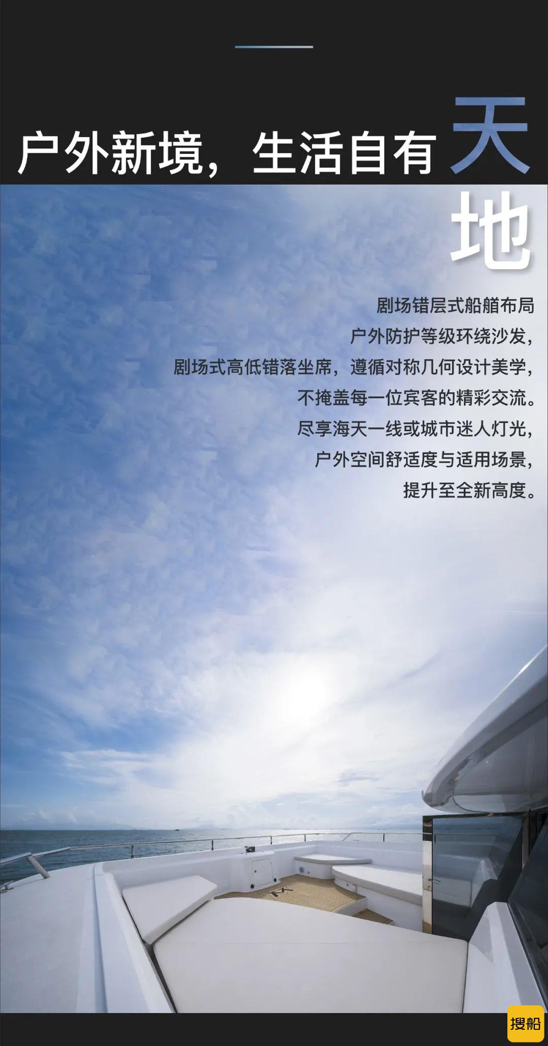 订单不断!全新莫阿娜双体动力艇CITI 55,