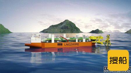  SBM Offshore推出新的LNG2Wire浮式发电装置概念,
