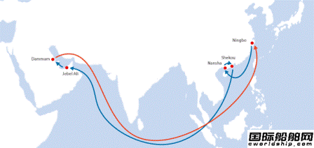 太平船务推出华中南-波斯湾直达航线