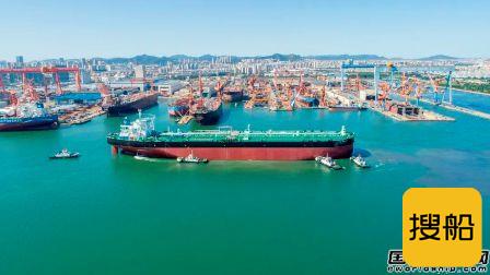 大船集团交付招商轮船第二艘新一代节能环保型VLCC,