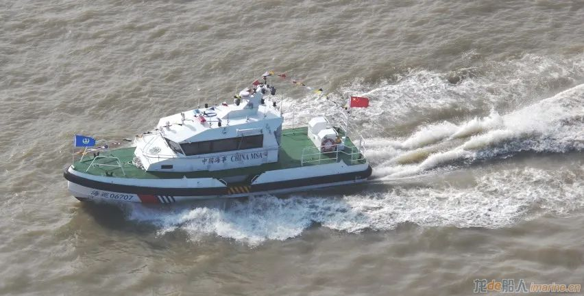 江苏海事局4艘新型全铝海巡艇在澄列编