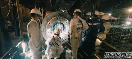 广船国际为Moby建造首艘大型豪华客滚船出坞下水,