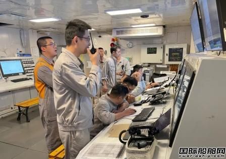 厦船重工首制2800客邮轮型客滚船试航凯旋,
