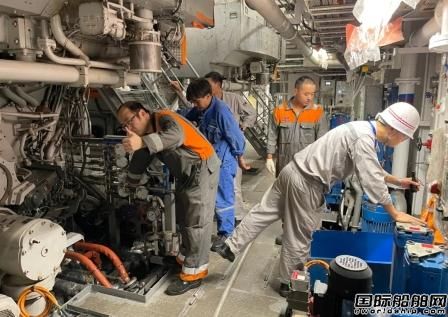 厦船重工首制2800客邮轮型客滚船试航凯旋,