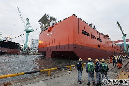 文在寅站台!三星重工交付全球第2大FLNG,