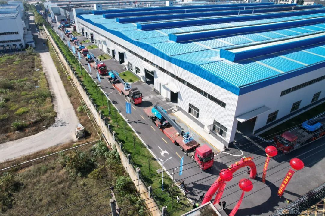 星邦智能批量船厂直臂出口中东发车