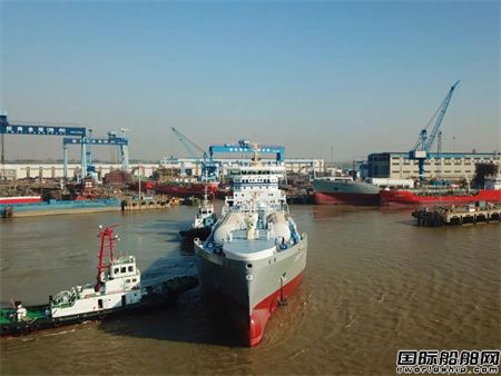 扬州金陵15000吨双燃料化学品船海试气试联试一次成功