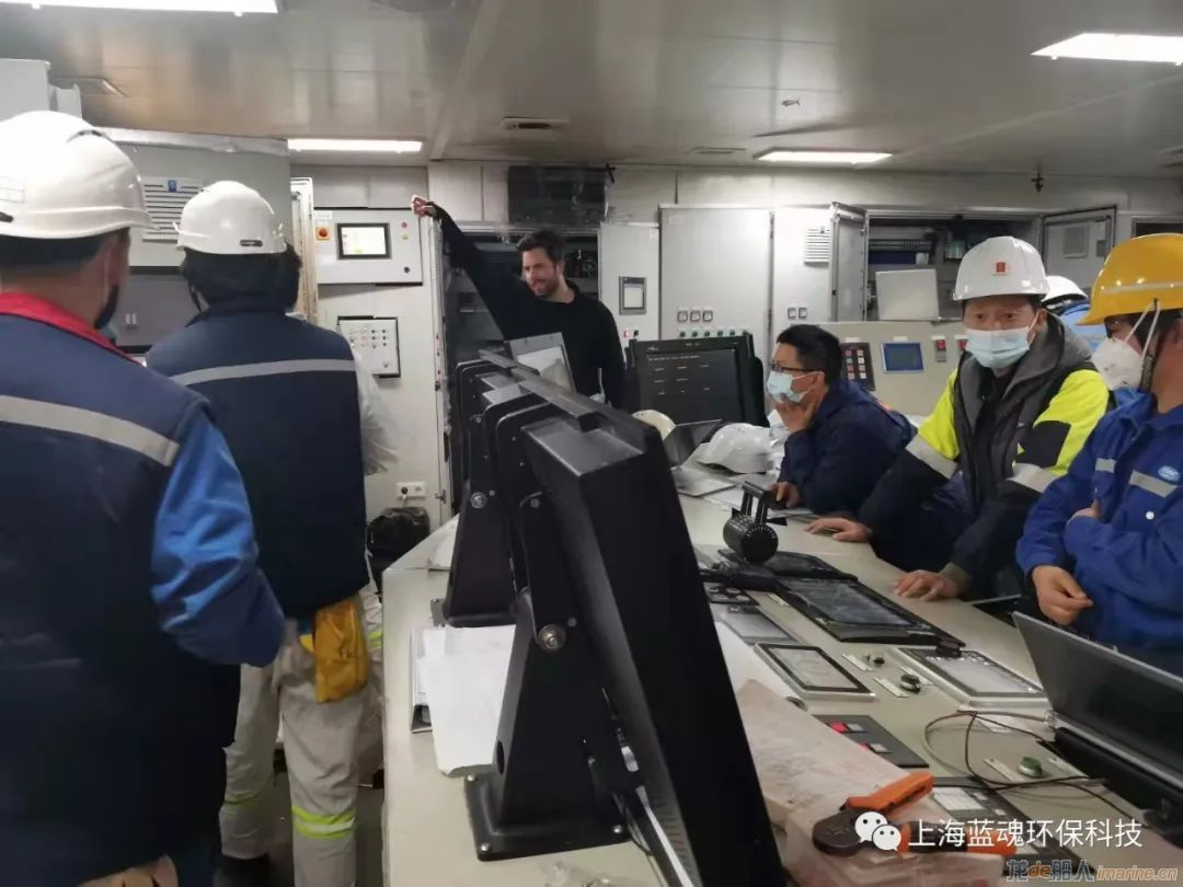 上海蓝魂LNG双燃料化学品船供气系统成功随船交付