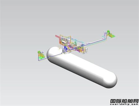 沪东重机首套船用LNG供气系统(FGSS)成功交付,