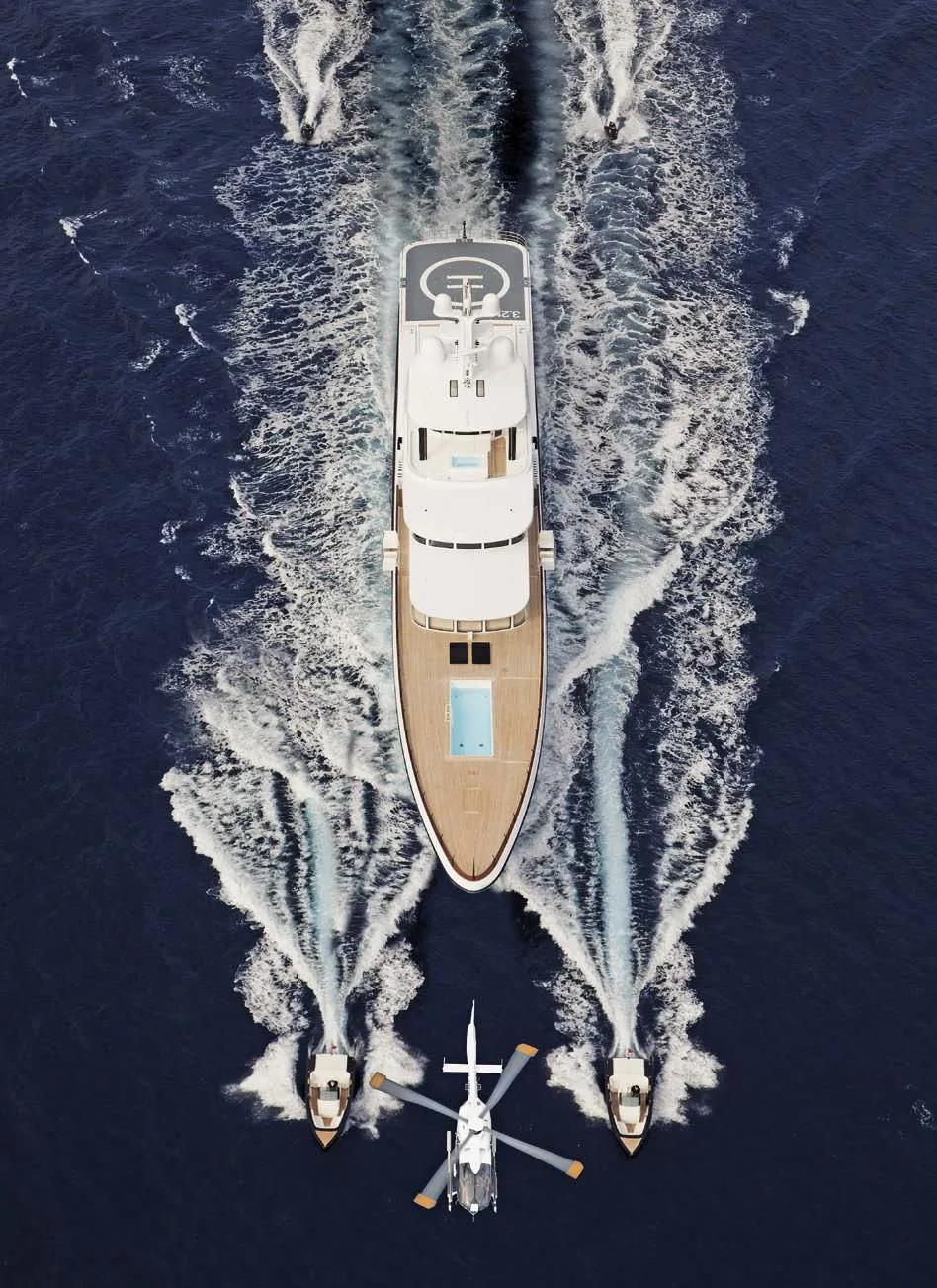 斐帝星Air号：高技术+高综合，独特工程方式造就了这艘81米超艇