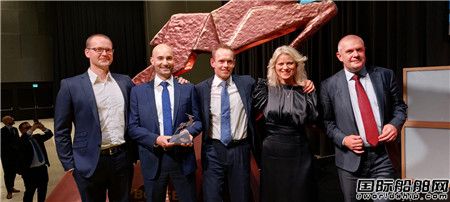 代斯米海洋卫士获奖被评选为丹麦发展最快制造公司,