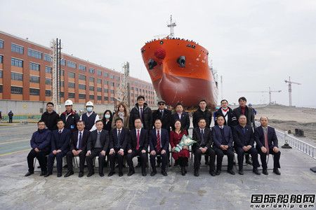  武船集团为君正船务建造第2艘7200吨不锈钢化学品船下水,