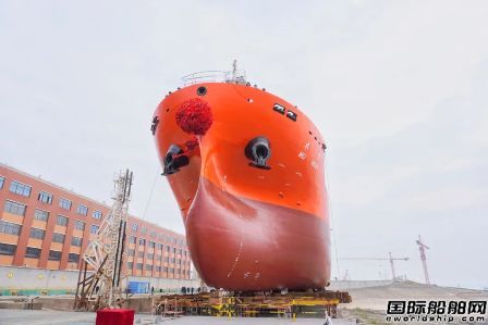  武船集团为君正船务建造第2艘7200吨不锈钢化学品船下水,