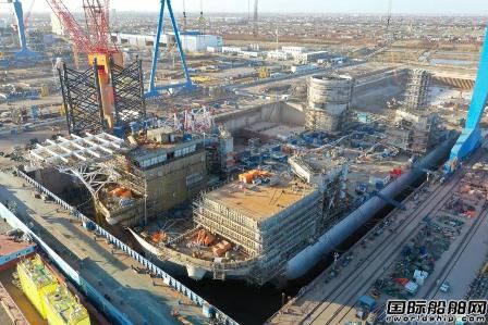 启东中远海运海工风电安装船N966项目实现发电机动车节点,