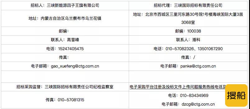 风电1.7GW！三峡乌兰察布风光储示范项目EPC招标