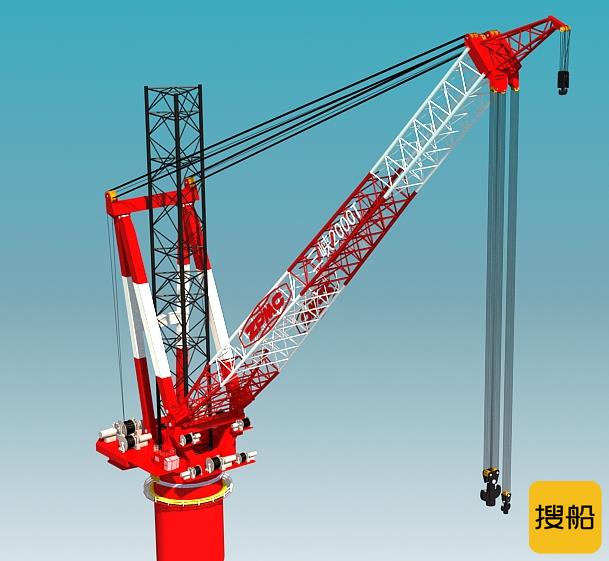 振华重工中标三峡集团3台浮式起重机项目
