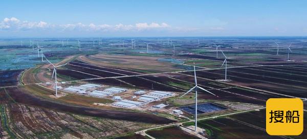 中国建设银行黑龙江省分行助力“华能萝北200兆瓦风电项目”