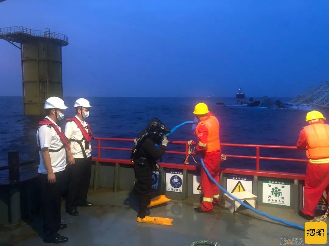 海上风电安装平台“升平001”接近沉没,搜救仍在进行