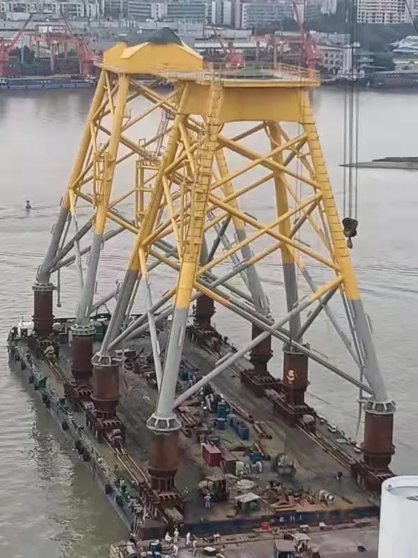 累计20套！广东中远海运重工再交付2套海上风电导管架