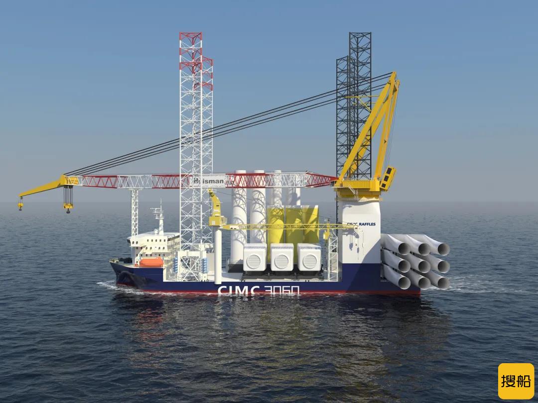 豪氏威马将为国内首艘“3060系列海上风电安装平台”设计建造核心设备