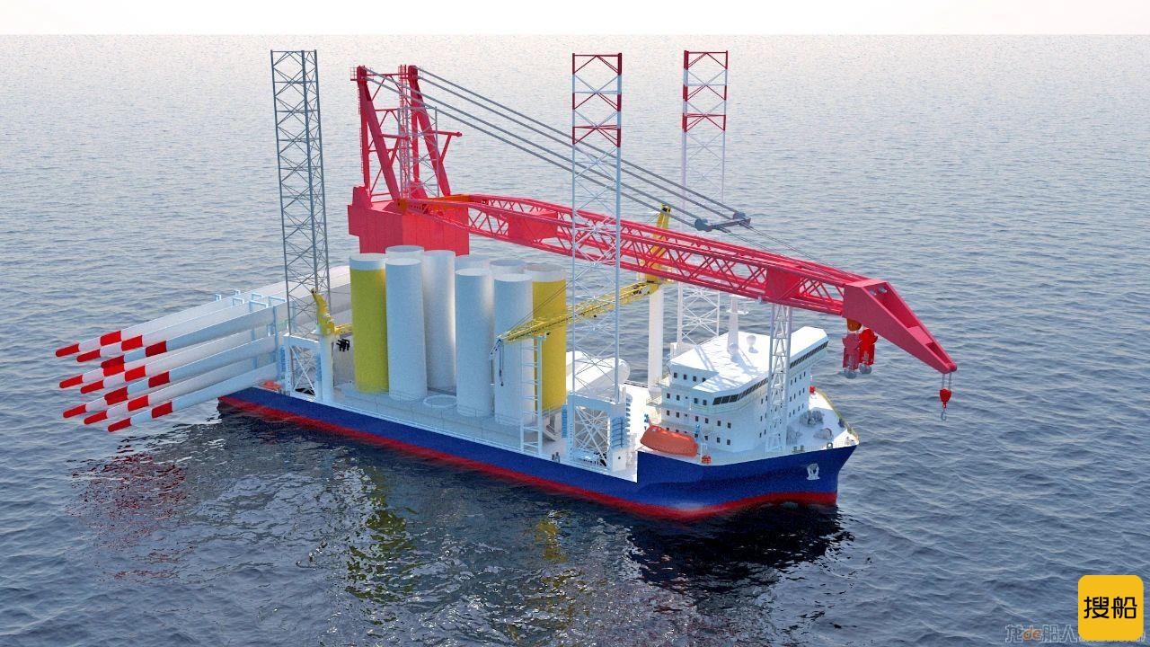 豪氏威马将为国内首艘“3060系列海上风电安装平台”设计建造核心设备