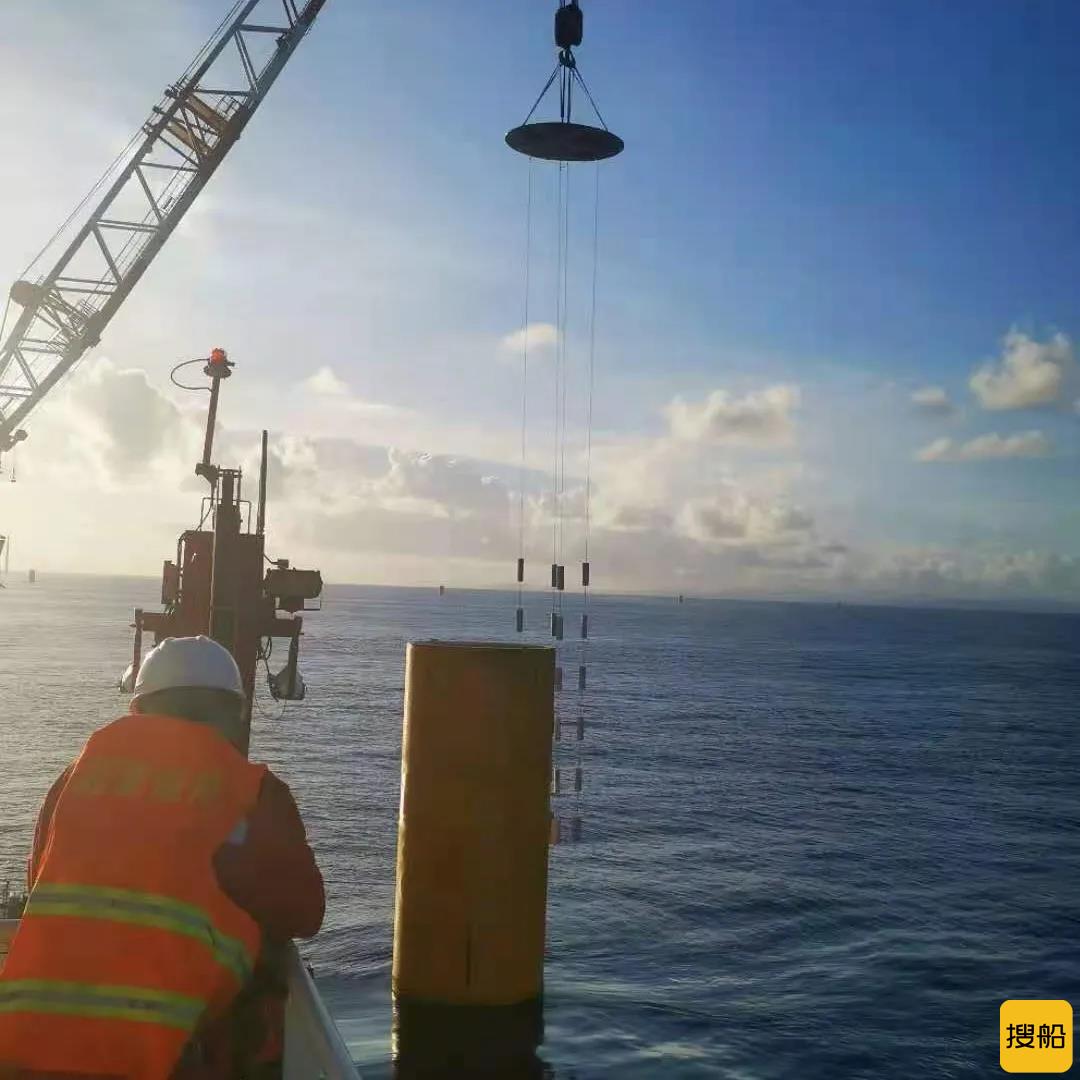 环球海工首单海上风电施工项目圆满完工