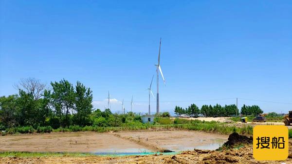 中国海装湖北武穴风电项目20台机组全部并网发电