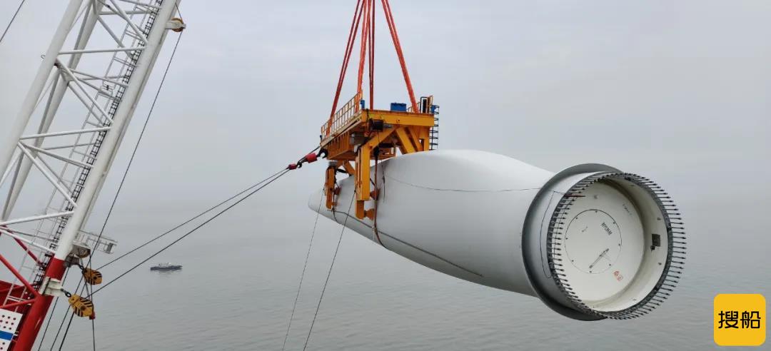 中国里程碑式远海风电场全部机组吊装成功！