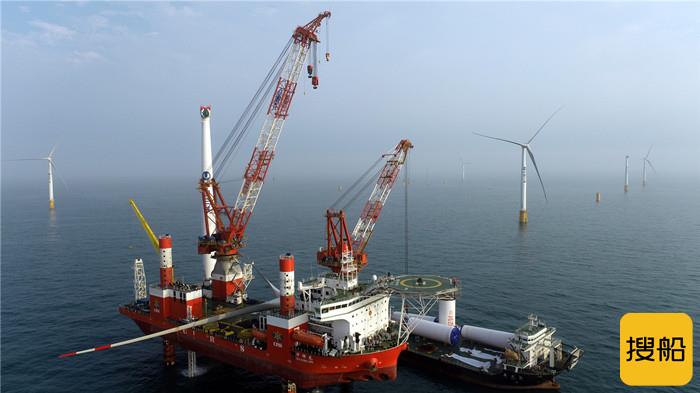 “华祥龙”入列一年完成77台海上风机安装