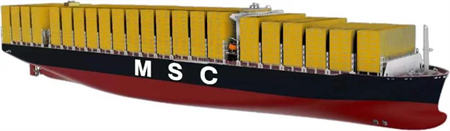  广船国际地中海航运建造首艘16000TEU集装箱船开工,