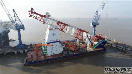 振华重工建造世界最大打桩船“一航津桩”正式交付,