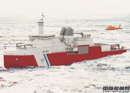  VT Halter Marine获USCG第二艘重型破冰船订单,