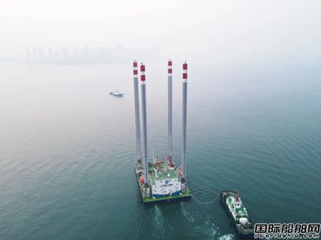 武汉船机交付国内最大海上风电自升式勘探试验平台,