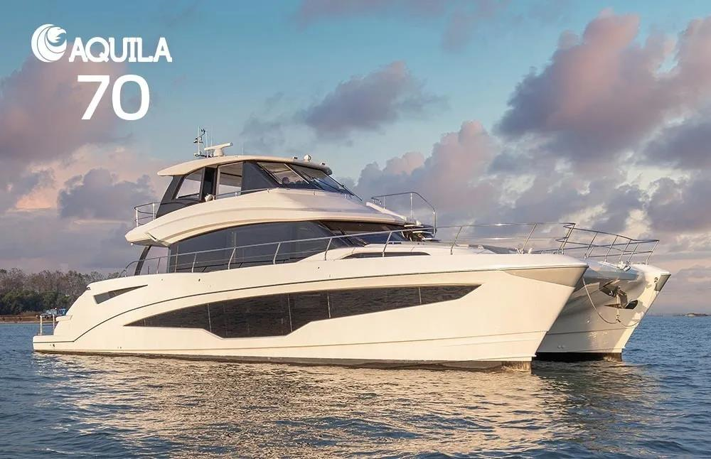 亚洲首艘Aquila 70动力双体船售出，品牌持续全球扩张