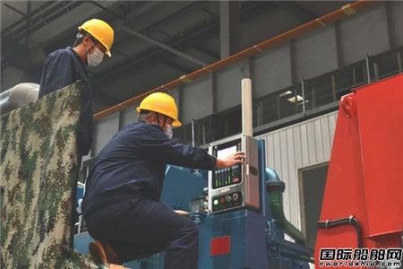 湘电研制123.8m沿海自卸砂船综合电力系统成功下线,